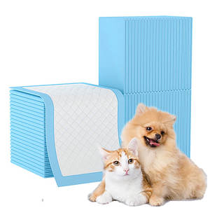 OEM Custom ize 60x60cm 60*90 Übergroßes Welpen-Töpfchen für das Training von duftenden Einweg-Pee-Mats-Pads mit Kanten barriere - Product Image 1