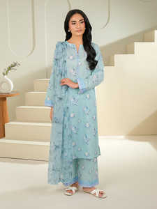 La mejor tela de algodón con estampado de césped exquisito para mujeres indias Salwar Kameez estampados suaves y vibrantes MOQ de opción múltiple indio - Product Image 3