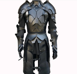 Linner interior y soporte de madera 2024 Traje de armadura de caballero templario de alta calidad más vendido | Caballeros cruzados - Product Image 1