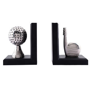 Sujetalibros martillado con forma de ciervo de diseño increíble Sujetalibros de color dorado de aluminio de calidad superior para decoración de hoteles y hogares - Product Image 2