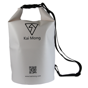 BOLSA SECA IMPERMEABLE DE PVC 15L Hecho en Taiwán CORREA ÚNICA CAMPING AL AIRE LIBRE Deportes acuáticos Natación en la playa - Product Image 1