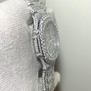 Premium Quality Top Quality Diamond Lab Grown Watch on Factory Price DEF Diamond Iced Out Watch - Product Image 3