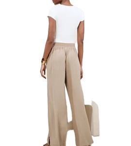 Pantalon de jogging élégant pour femmes-Pantalon de survêtement polyvalent et confortable pour un style de vie actif et décontracté Pantalon évasé personnalisé - Product Image 6