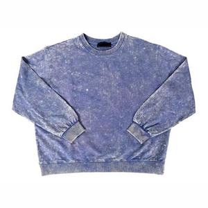 Sudadera marrón antiarrugas para hombre, sudaderas transpirables de lana de algodón de mezcla pesada, Sudadera con cuello redondo y logotipo impreso personalizado - Product Image 4