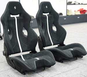 Sièges baquets F8 arrière populaires en cuir réglables, conçus pour la course, accessoires intérieurs de voiture - Product Image 5