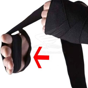 Bandes de poignet en coton et polyester respirantes et écologiques de dernière génération pour l'exercice et l'entraînement de boxe, prix de vente en ligne imbattable - Product Image 4