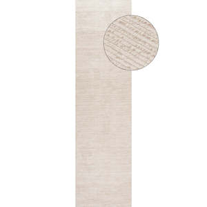 Alfombra Textil para el Hogar The Rugs Carmel - Beige a Rayas, 80X150 cm, Colección 6010 - Product Image 1