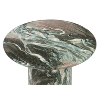 Table basse en marbre vert, granit et travertin, prix d'usine de gros, idéale pour les bureaux et les immeubles, table d'appoint en marbre