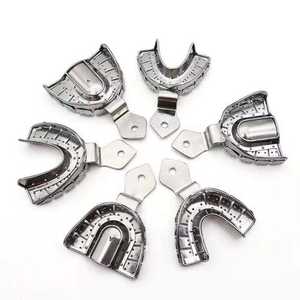 Offres Spéciales Plateaux d'empreintes d'implants dentaires en métal en acier inoxydable Shengjian de haute qualité Plateaux médicaux - Product Image 1