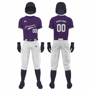 2025 Service OEM derniers uniformes de baseball personnalisés en gros pas cher prix sublimé respirant ensemble d'uniformes de baseball - Product Image 4