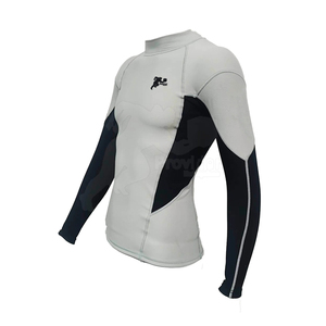 La mejor venta Unisex Slim Fit MMA Rash Guard Training Wear Alta calidad Ligero Transpirable Spandex/Poliéster Ropa marcial - Product Image 5