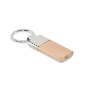 Portachiavi Personalizzati Effetto Legno, Portachiavi e Moschettoni Promozionali per Merchandising - Product Image 4