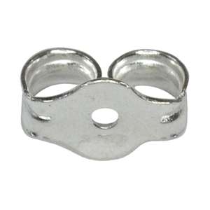 Clips d'extrémité en argent 925 1mm composant en argent sterling 925 pour la fabrication de bijoux en argent sterling - Product Image 6