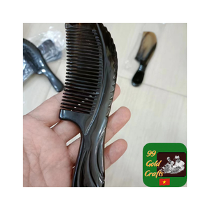 Peine de cuerno de búfalo pulido, peine de barba artesanal hecho a mano, peine de pelo duradero, cuerno Natural para un aseo elegante, venta al por menor y suministro a granel - Product Image 5