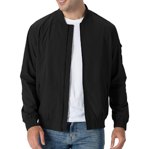 Người đàn ông của Windproof Áo gió Trọng lượng nhẹ giản dị softshell chuyến bay máy bay ném bom chạy Áo khoác - Product Image 1