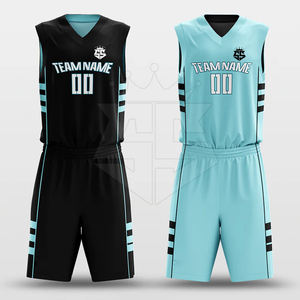 Meilleur uniforme de basket-ball réversible en tissu souple Uniforme de basket-ball confortable de haute qualité avec logo personnalisé - Product Image 1