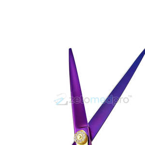 กรรไกรหนวดสำหรับผู้ชายขนาดกะทัดรัด เครื่องมือตัดแต่งที่คมและแม่นยำ กรรไกรหนวดสแตนเลสตามหลักสรีรศาสตร์สำหรับขนบนใบหน้าของผู้ชาย - Product Image 5