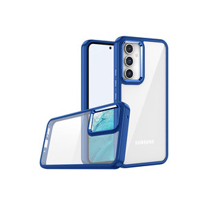 Coque en silicone bleu marine Netzy SAFA Flora Series pour Samsung Galaxy A14, protection arrière pour 11Pro A32 A13 13 Pro Max - Product Image 1