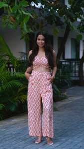 Culottes de Rayón con Estampado Geométrico de Cintura Alta, Estilo Bohemio, Ajuste Holgado, Leggings Fluidos con Cintura Elástica, Cómodos y Elegantes - Product Image 5