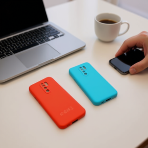 DAM – étui de protection pour appareil photo, imitation originale, pour Samsung Galaxy S9 Plus, 6 couleurs, housse en Silicone souple - Product Image 2