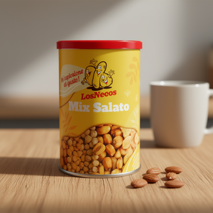 Forlivese 130g X 8 piezas Mezcla de cacahuetes y semillas nutritivas fritas y saladas en lata - Product Image 3