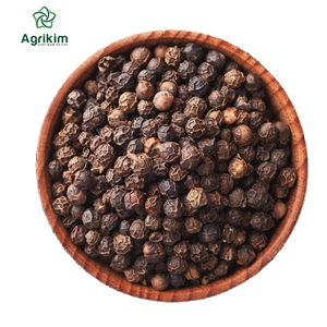 Pimienta Negra de Vietnam de Alta Calidad 100% Natural Marca Agrikim 1000kg Venta al por Mayor a Granel 2 Años de Duración Forma Redonda +84399521266 - Product Image 1