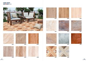 Baldosas de cerámica con acabado antideslizante para área de estacionamiento, tamaño de 400x400mm con colección exclusiva de diseño hecho en India - Product Image 2