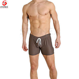 Custom Logo High Quality Men Mesh Short Adjustable Drawstring <b>Elastic</b> Waist Mesh Short for Men's - Product Image 5
