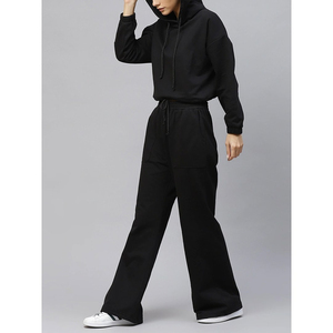 Conjunto Deportivo Informal Moderno para Mujer, Conjunto de Dos Piezas con Sudadera con Capucha y Pantalones, Ropa Deportiva para Calle y Gimnasio - Product Image 5