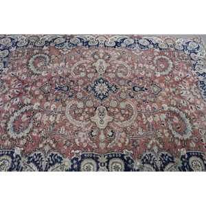 Alfombra Vintage, Alfombra Grande de 5,5x8 pies, Alfombra Turca Oriental Azul de Lana - Product Image 5