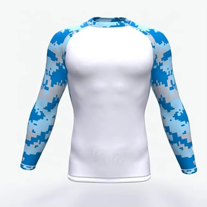2026 New Design Men Rash Guard Customized Quick Dry Men Rash Guard <b>Printing</b> Logo Long-Sleeve Protection-Men Rash Guard - Product Image 6