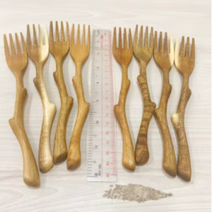 ช้อนไม้ทนทานสำหรับร้านอาหารร้านกาแฟและห้องครัวในบ้านมีจำหน่ายในขนาดที่กำหนดเอง - Product Image 1