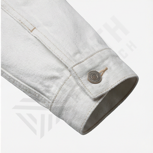 Veste en jean pour homme 2025, boutons sur le devant, poches, 100% coton, streetwear, vestes en jean décontractées, vêtements de mode, haut pour tous les jours - Product Image 6