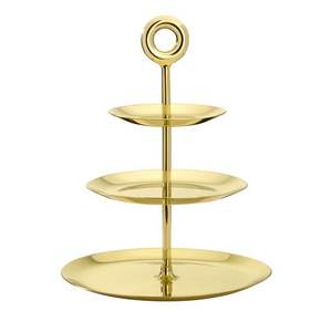 Support à gâteaux en métal galvanisé et aluminium Support à gâteaux en métal à 2 niveaux de forme ronde pour pâtisserie, dessert et tasse Support à gâteaux pour le bricolage - Product Image 6