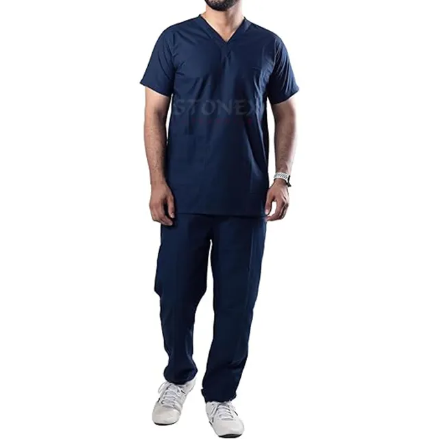 Uniforme d'hôpital de gommage personnalisé d'usine ensemble uniformes d'allaitement gommage médical meilleur fournisseur