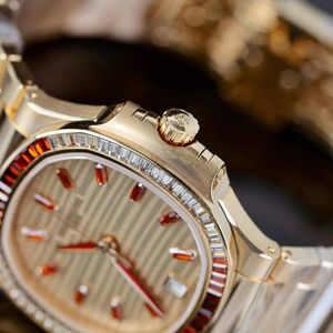 Reloj de pulsera de acero inoxidable chapado en plata con diamantes de moissanita VVS, totalmente cubierto de diamantes, estilo hip hop, para hombre y mujer - Product Image 5