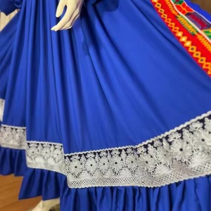 Vestido de Mujer Étnico Tradicional Bohemio Vintage con Botones de Encaje Ecológico Hecho a Mano en Afganistán - Product Image 3