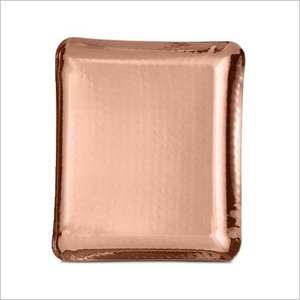 Plateau en cuivre décoratif sec fruits nourriture fruits luxe en acier inoxydable gravé cuivre plateau en métal pour la maison avec vente - Product Image 2