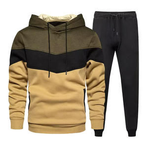 Vêtements de sport respirants avec logo personnalisé survêtements pullover pour hommes survêtement de jogging deux pièces de haute qualité - Product Image 4