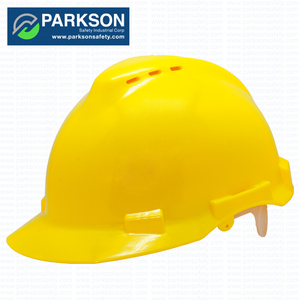 Casque de sécurité de chantier, coque en PP, certifié CE EN397 et ANSI Z89.1, léger (338 g), taille de tête 55-62 cm, origine Taïwan - Product Image 1