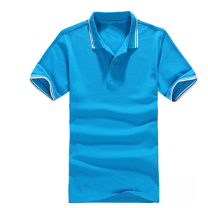 Hombres verano nuevo algodón clásico que absorbe la humedad telas lisas polos hombres negocios manga corta Tops camisetas Polo hombres - Product Image 6