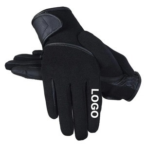 Guantes de invierno para hombre, para montar a caballo, gruesos, a prueba de viento, impermeables, para conducir, pantalla táctil, guantes de cuero cálidos, calidad duradera - Product Image 2
