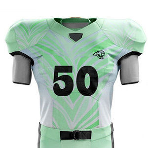 Uniforme de football américain sur mesure de haute qualité en polyester, respirant, léger, ensembles grandes tailles - Product Image 3