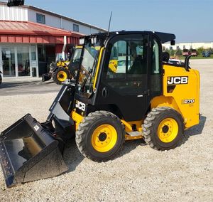 Cargador de dirección deslizante JCB 270 con capacidad de 3 toneladas, cargador de tractor de alta calidad para uso en construcción, venta de salida perfecta - Product Image 6