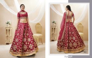 Desgaste étnico indio hermoso arte seda fiesta desgaste Lehenga Choli para mujeres por Fabzone India - Product Image 5