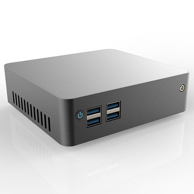 Nuc Nano Fanless Micro Industrial Embedded Mini Gaming PC Gamer Intel Core M N100 Windows 11 4K SSD/HDD