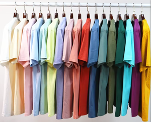 เสื้อยืดสำหรับผู้ชายขนาดใหญ่พิเศษขนาดใหญ่พิเศษเสื้อทีเชิ๊ตผ้าฝ้าย100% เปล่าสำหรับใส่ลำลองออกแบบปักลายได้เอง - Product Image 1