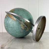 Globe du monde rotatif au look vintage Support en métal de qualité supérieure Globe du monde décoratif directement de la fabrication indienne au prix le plus bas