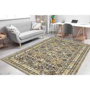 Tapis imprimé au design vintage - Doux, coloré, d'inspiration orientale, turc, tapis gobelin - Product Image 1