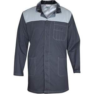 Combinaison de travail unisexe en coton multipoches CBF Balducci Group, gris clair/gris foncé, vêtements de travail industriels - Product Image 1